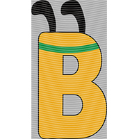 Cartoon letters-CL 305